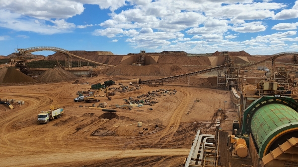 호주 레이븐소프사의 니켈광산 전경